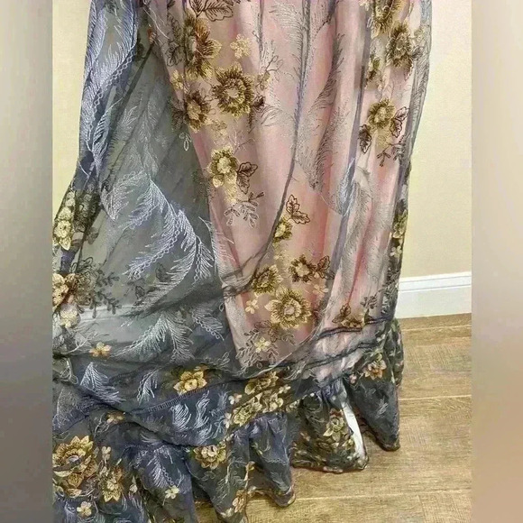 NWT Sundance Embroidered Lace “Cardinal Dress” Medium - Picture 4 of 14